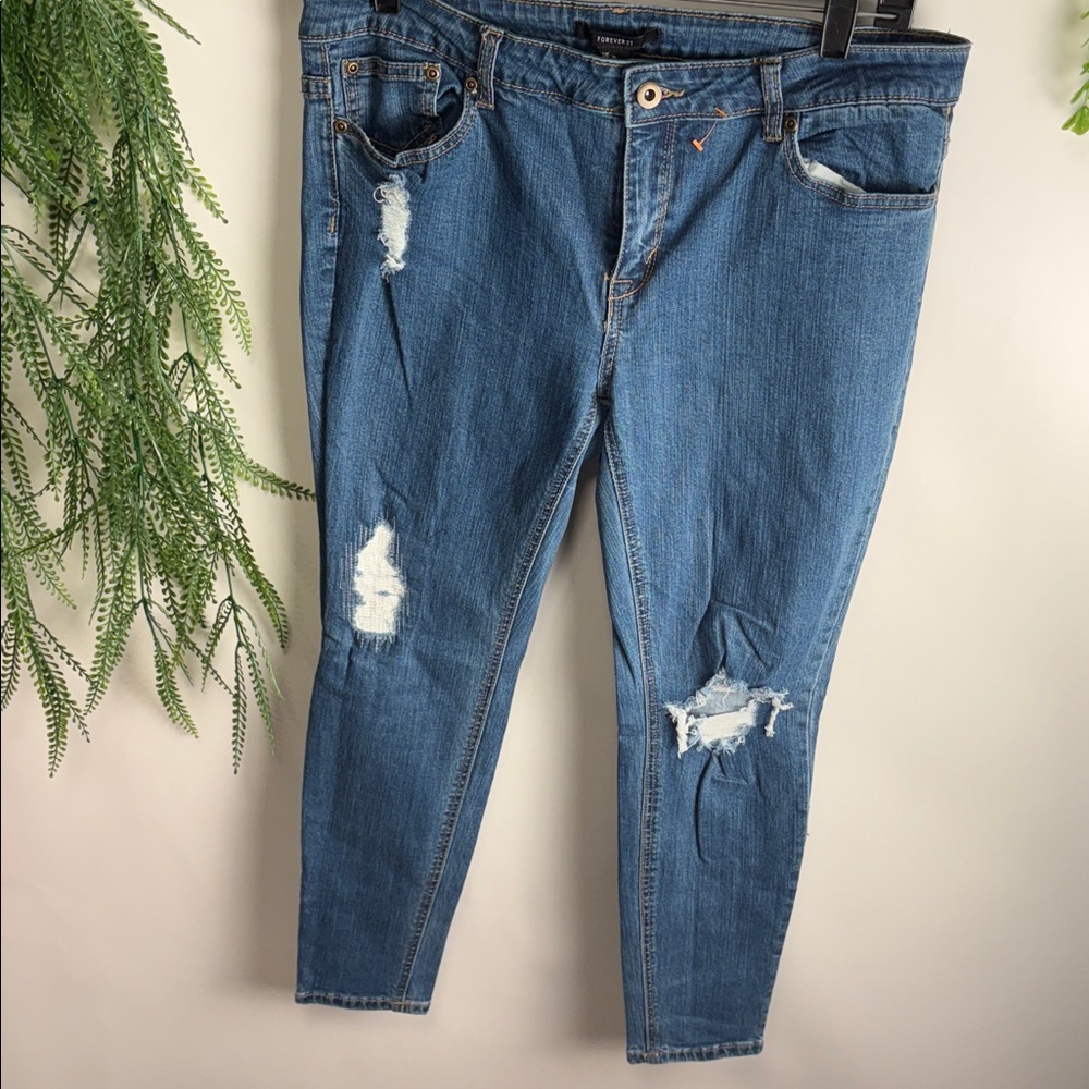Forever 21 Dark Blue Denim